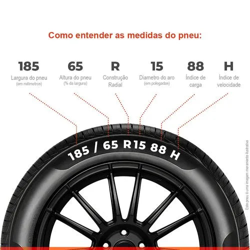 Kit 2 Pneu Aro 15 185/65R15 Westlake Z-108 88H