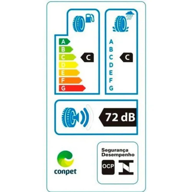 Kit 4 Pneu Continental Aro 16 185/55r16 83v Fr PowerContact2
