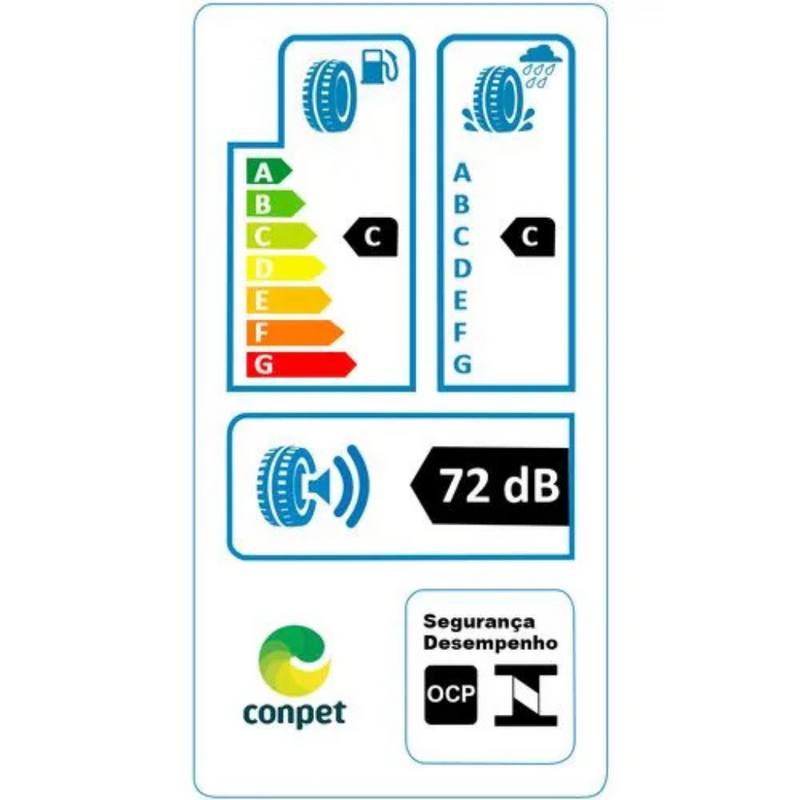Kit 2 Pneu Continental Aro 16 205/55r16 91v Fr PowerContact2